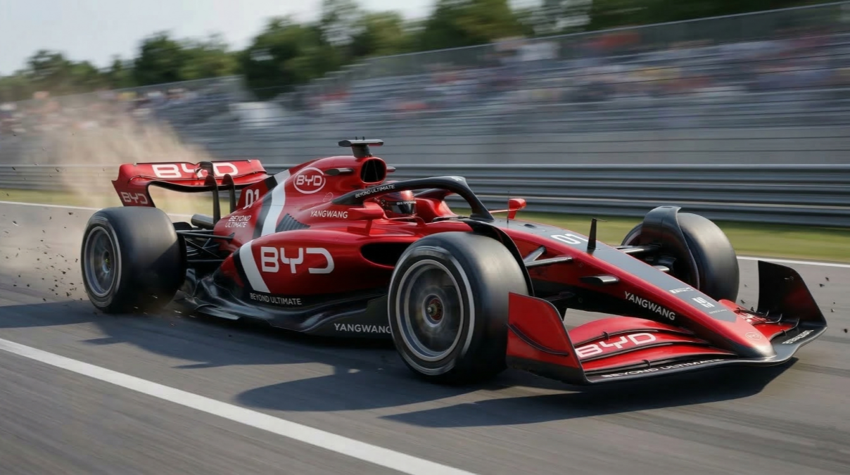 打破 70 年历史空白，比亚迪计划进军 F1 赛事
